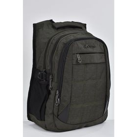 Elatae Haki 2227 Unisex Ortopedik Çok Gözlü Günlük Seyahat Okul Sırt Çantası
