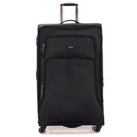 Elatae Travel Polo Büyük Battal Boy Siyah Valiz