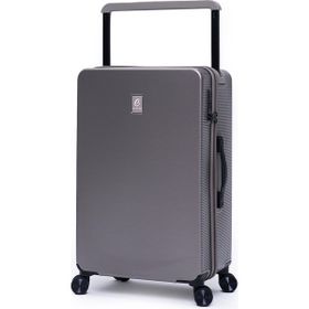 Elatae V10670 Exclusive Platin Büyük Boy Ultra Strong Valiz