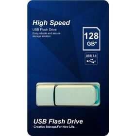 Elba 128 GB Beyaz-Mavi 2.0 Plastik USB Flash Bellek