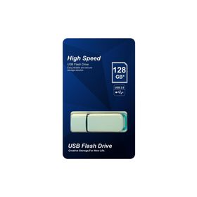 Elba 128 GB Beyaz-Mavi 2.0 Plastik USB Flash Bellek