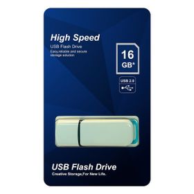 Elba 16 Gb Plastik Beyaz-Mavi 2.0 Usb Flash Bellek