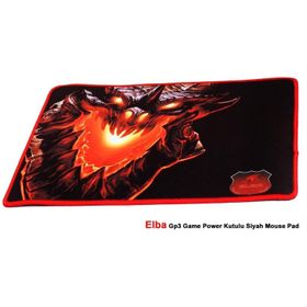 Elba 350 Gp3 Game Power Siyah Mouse Pad