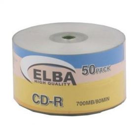 Elba 56 x 700 MB/80 50'li Mın Shrınk CD Kutusu