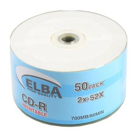 Elba 700Mb/80Min Printable Shrink 50'li CD-R Kutusu