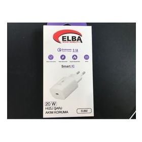 Elba ELB02-20WPD 20W Beyaz USB-C Şarj Kafası
