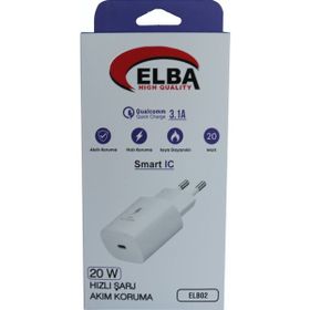 Elba ELB02-20WPD 20W Beyaz USB-C Şarj Kafası