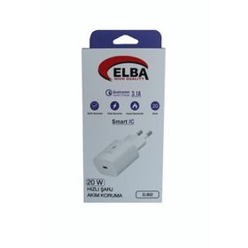 Elba ELB02-20WPD 20W Beyaz USB-C Şarj Kafası