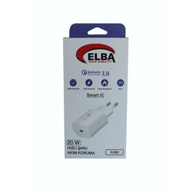 Elba ELB02-20WPD 20W Beyaz USB-C Şarj Kafası