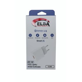 Elba ELB03-20USB 20W Beyaz USB Şarj Kafası