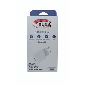 Elba ELB03-20USB 20W Beyaz USB Şarj Kafası