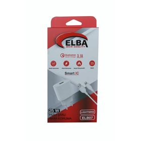 Elba ELB07-USB-25WIOS 25W Beyaz Şarj Kafası