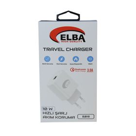 Elba ELB10 10W 3.0A Hızlı Şarj Akıllı Koruma Usb EV Şarj Kafası