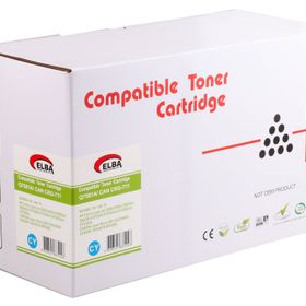 Elba HP Q7581A Mavi Lazer Toner