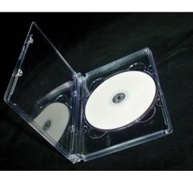 Elba QD-527 Parlak Şeffaf 10 mm 10 Adet Dvd Kutusu