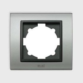 Elbi Zena Platin Inox Tekli Priz Çerçevesi