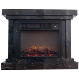 Electrokonfor Heatbox L 3000W Bluetooth Ses Efektli Lotus Desenli Elektrikli Şömine