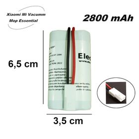 Electroll 2800 mAh Xiaomi Mi Vacuum Mop Essential Uyumlu Batarya