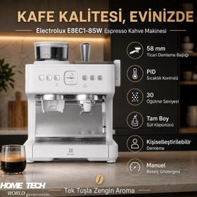 Electrolux E8EC1-8SW Espresso Kahve Makinesi