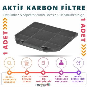 Electrolux EFL90566OX Davlumbaz Karbon Filtresi