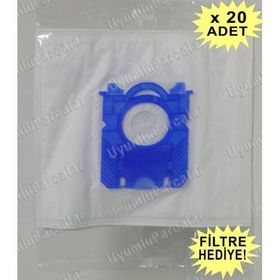 Electrolux Zam 6100 6116 Airmax Bez Kumaş 20 Adet Uyumlu Süpürge Toz Torba