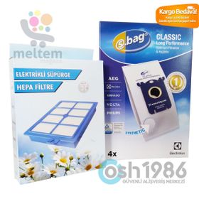 Electrolux ZCS 2100 Classic Silence Toz Torbası ve Hepa Filtre