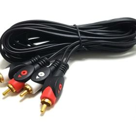 Electroon 1.5 m Gold Altın Uçlu 2RCA 2RCA Kablo