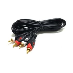 Electroon 1.5 m Gold Altın Uçlu 2RCA 2RCA Kablo