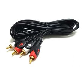 Electroon 1.5 m Gold Altın Uçlu 2RCA 2RCA Kablo