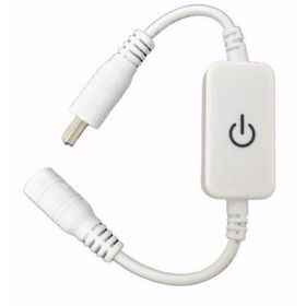 Electroon 12V-24V 5.5x2.5 mm Beyaz Dokunmatik On-Off Anahtar