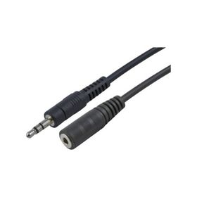 Electroon 3.5 mm 5 m Stereo Jaklı Dişi-Erkek Aux Ses Kablosu
