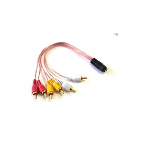 Electroon 3.5 mm Erkek - 6RCA Dişi 5+1 Kablosu