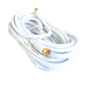 Electroon 3 m RG6 Press Baskılı Gold Konnektörlü Anten Kablosu