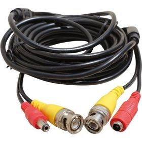 electroon CCTV Kablo 15 mt BNC Power Jak Fişli