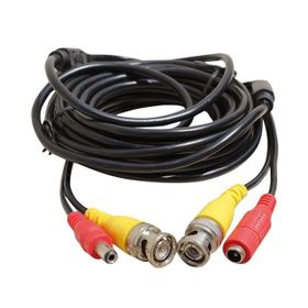 electroon CCTV Kablo 15 mt BNC Power Jak Fişli