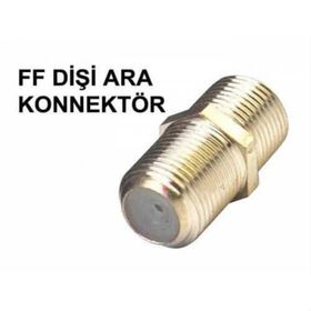 Electroon F Konnektör Dişi Ara Uzatma Fiş