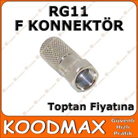 Electroon RG11 1 Adet F Konnektör