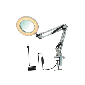 Electroon UPX 803L Akrobat Led Aydınlatmalı Dimmerli 5X Büyüteç