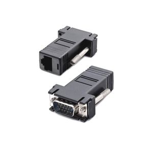 Electroon VGA Erkek RJ45 Cat5 Cat6 Lan Çevirici