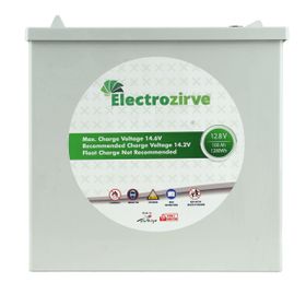 Electrozirve 12.8V 100Ah LifePO4 Lityum Akü