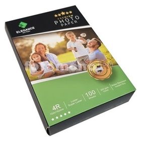 Elegance 4R 10x15 cm Glossy 260 GSM 100 Adet Fotoğraf Kağıdı