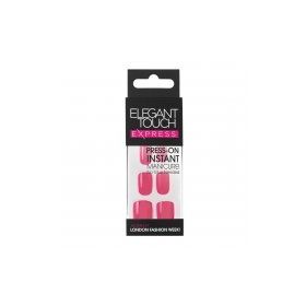 Elegant Touch Express Polished Bright Coral Takma Tırnak