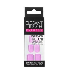 Elegant Touch Express Polished Dusky Lilac Takma Tırnak
