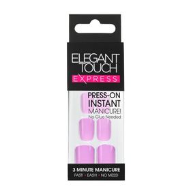 Elegant Touch Express Polished Dusky Lilac Takma Tırnak