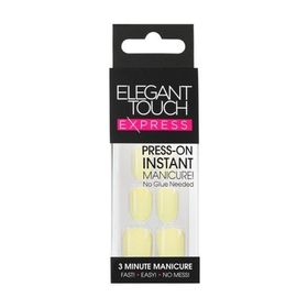 Elegant Touch Express Polished Dusky Yellow Takma Tırnak