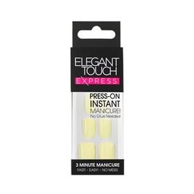 Elegant Touch Express Polished Dusky Yellow Takma Tırnak