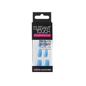 Elegant Touch Express Polished Pastel Blue Takma Tırnak
