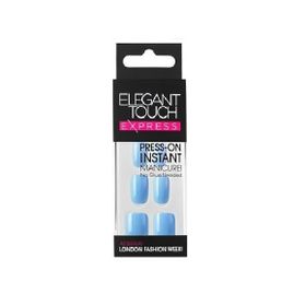 Elegant Touch Express Polished Pastel Blue Takma Tırnak