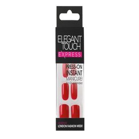 Elegant Touch Express Polished Red Takma Tırnak