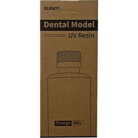 Elegoo Dental Model Turuncu 0.5 kg UV Reçine
